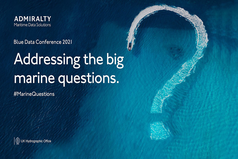 UKHO to host virtual ADMIRALTY Blue Data Conference on 26 January 2021