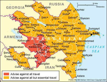 Azerbaijan Travel Advice Gov Uk