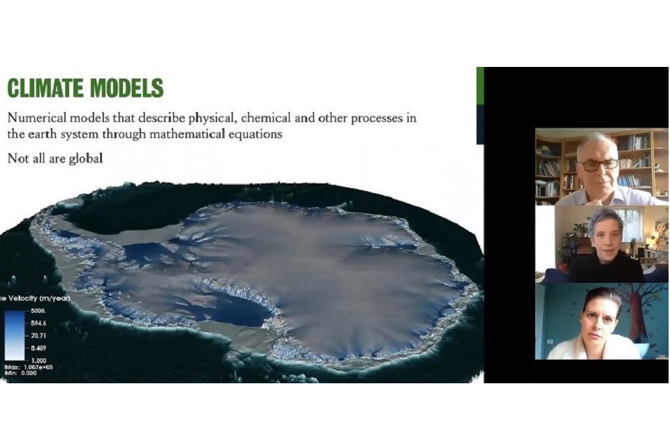 Climate models. Numerical models that describe physical, chemical and other processes in the earth system through mathematical equations. Not all are global,