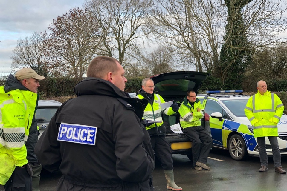 Agencies join forces to investigate environmental damage to the River Lugg