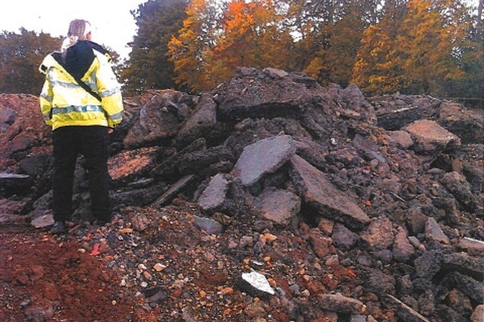 Company fined for illegally depositing waste in Teesside