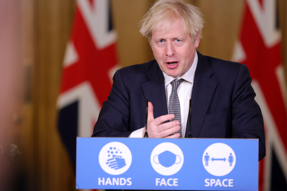 Prime Minister Boris Johnson made a statement on coronavirus (COVID-19): 16 December 2020