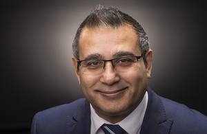 Dipak Arya, Group Head of Diversity and Inclusion at the NDA.