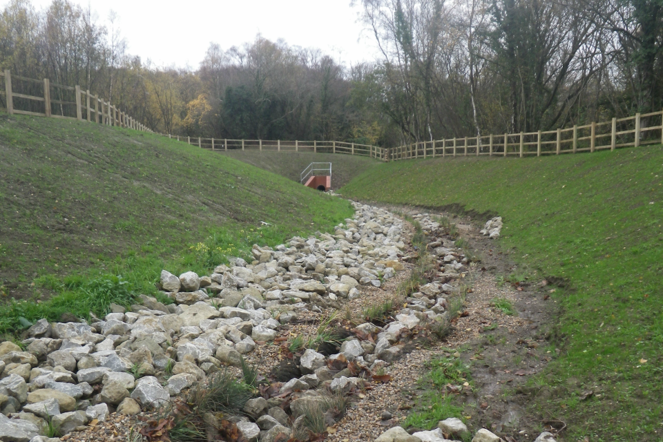 A long buried Kent stream is brought back into the daylight