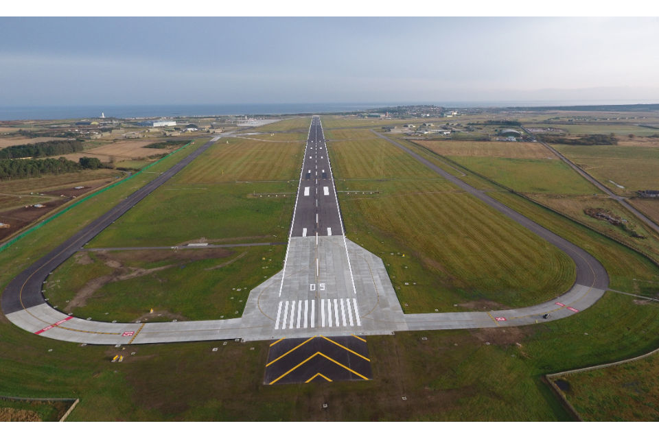 Major step forward for RAF Lossiemouth upgrades as runway refurbishment finishes early