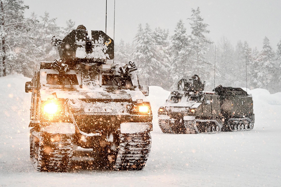 Employers on Norwegian Exercise with Royal Marines