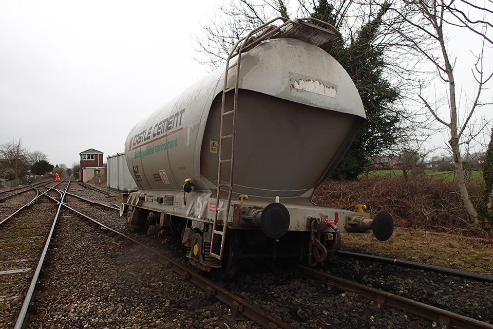 Report 16/2020: Runaway and derailment of a wagon at Clitheroe
