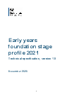 EYFSP return 2021: technical specification - GOV.UK