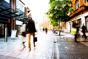 High street shoppers