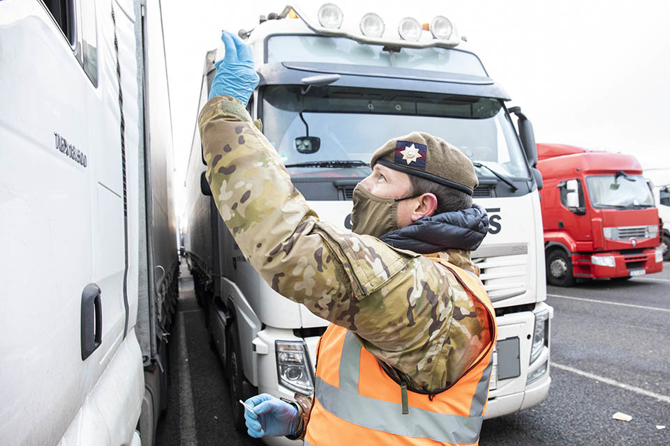 Over 5,000 armed forces deployed in support of the COVID 19 response in the biggest homeland operation in peacetime