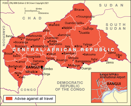 central african republic safe to travel