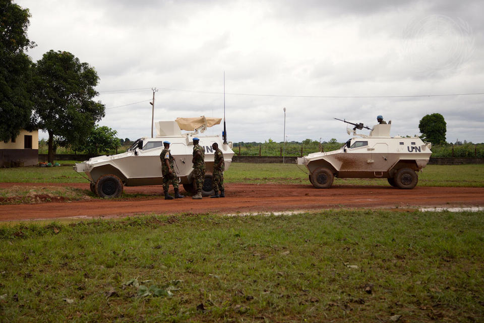 MINUSCA peacekeepers in Central African Republic (UN Photo)