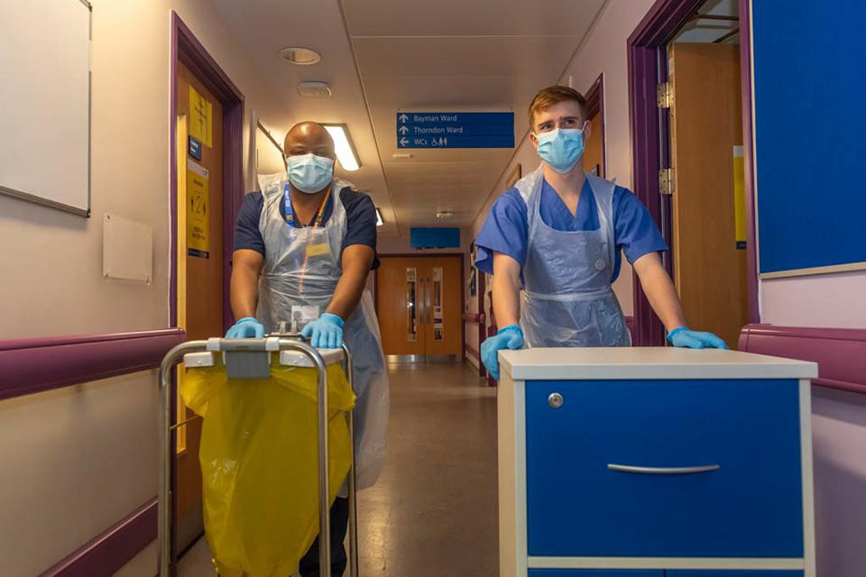 Armed Forces now working in hospitals, vaccine centres, and testing across all four nations