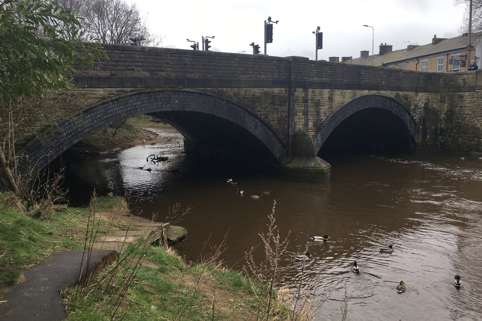Work continues on Padiham flood scheme
