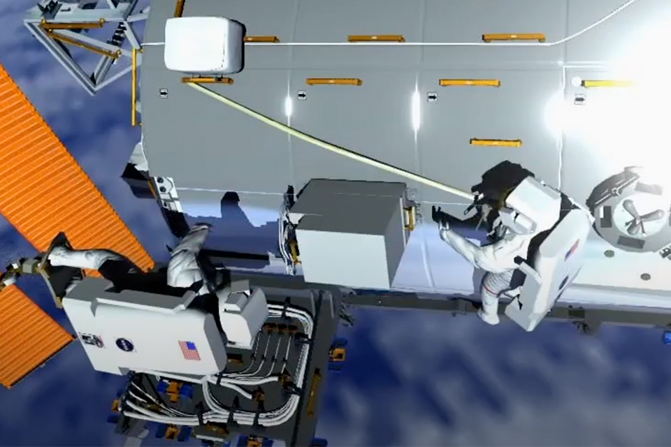 Spacewalk to fit ground breaking British kit to International Space Station