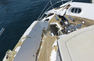 motor yacht minx accident
