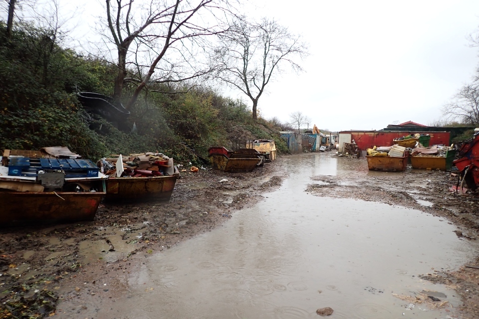 Corby career criminal jailed for stockpiling waste