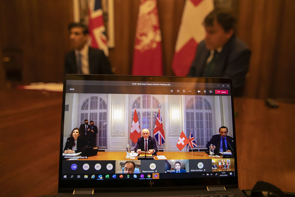 UK and Switzerland to deepen cooperation on financial services