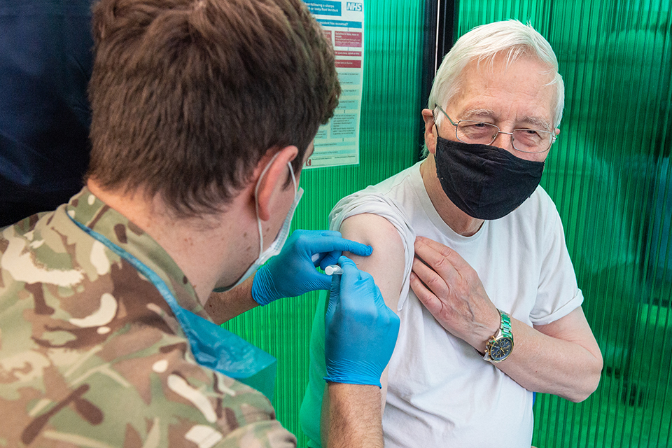 Additional 81 military personnel deploy to Scotland to support COVID vaccination roll out