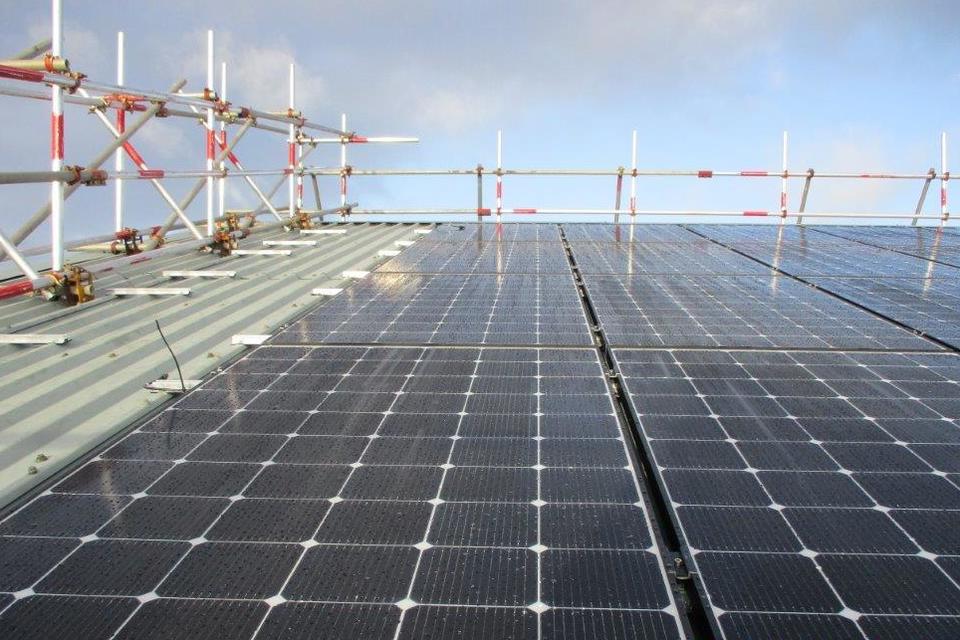 GFSL introduce solar energy to meet net zero carbon targets by 2025