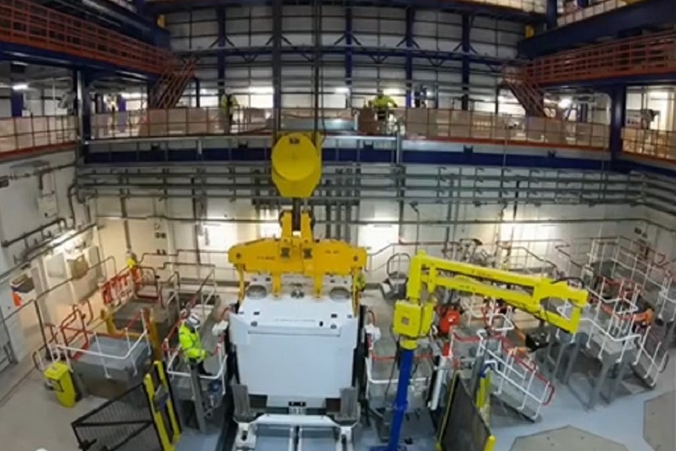 High tech route for silo waste