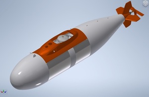 Submarine model