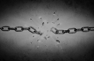 Broken chains