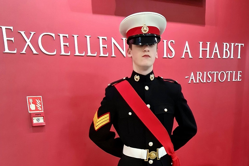 Cadet awarded First Sea Lord Honour