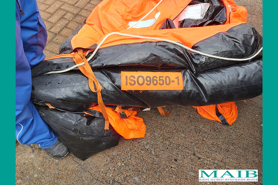 Liferaft for missing fishing vessel Nicola Faith recovered