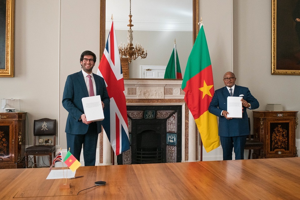 UK and Cameroon sign trade agreement