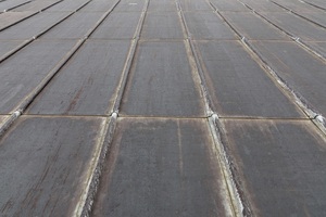 An image of lead tiles on a roof