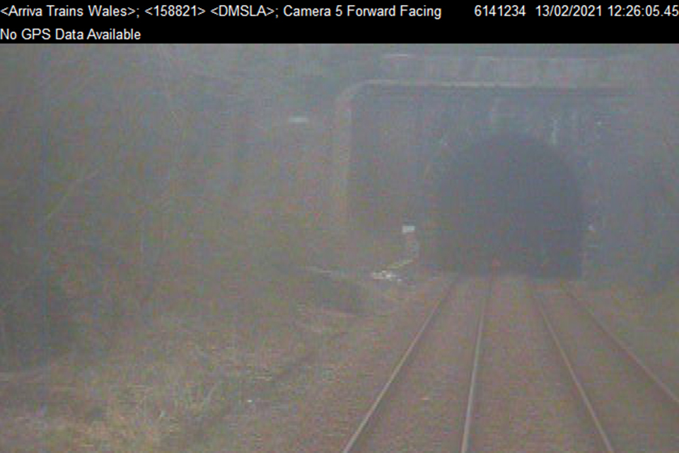 [withdrawn] near miss with a track worker at llandegai tunnel