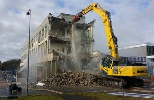 Demolition of a building
