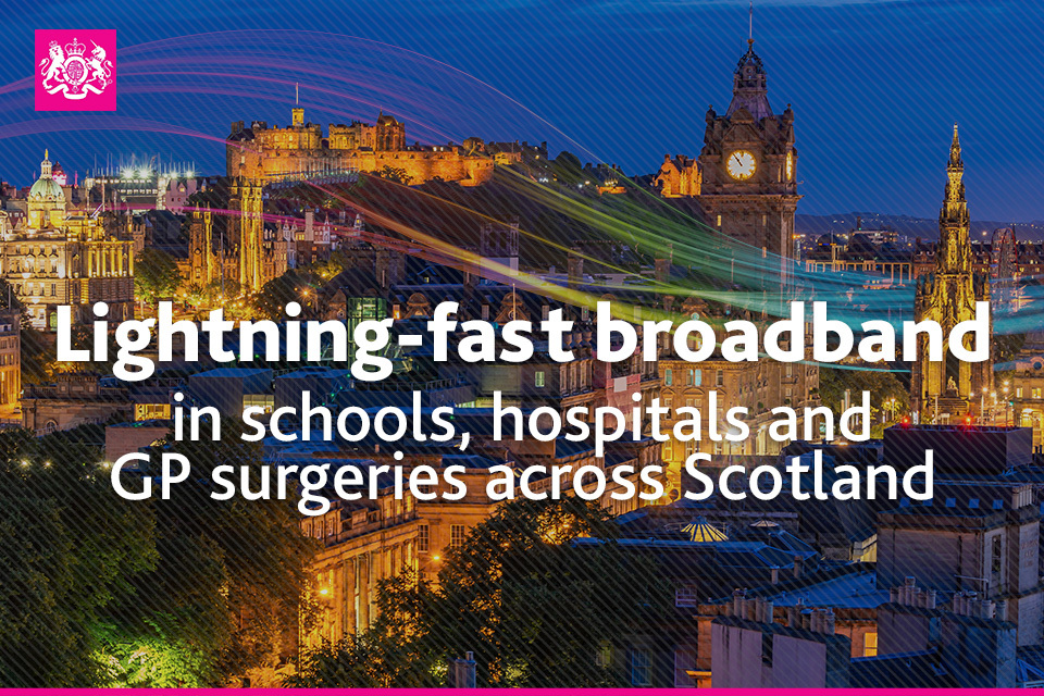 Millions pledged for schools and hospitals in rural Scotland to ‘go gigabit’