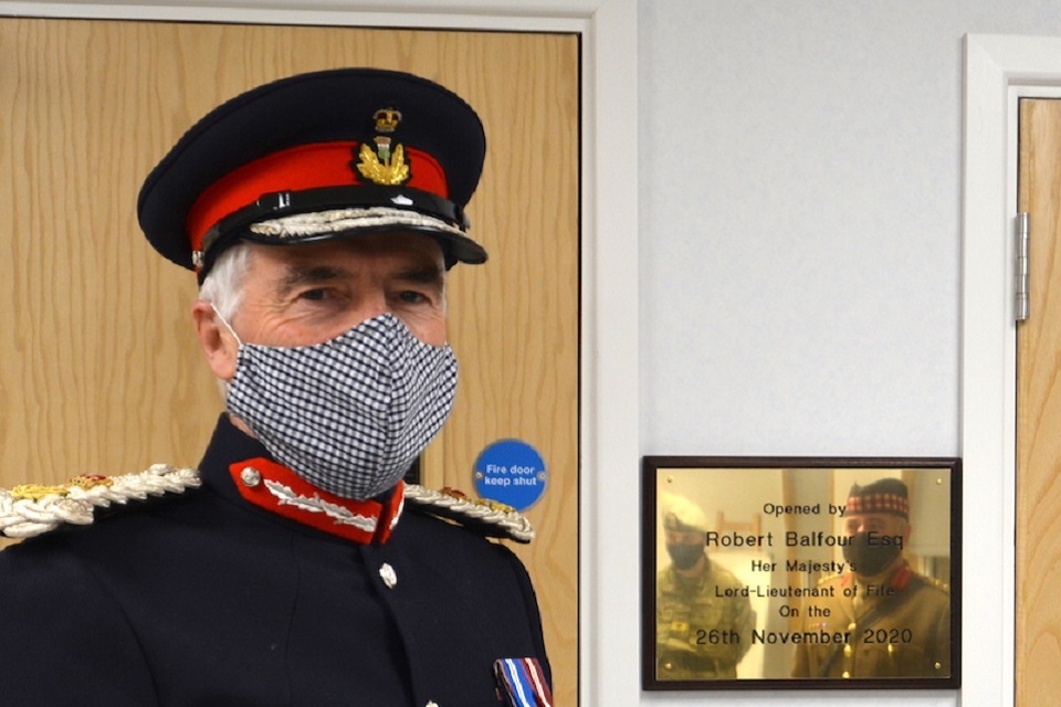 Lord-Lieutenant opens new Fife cadet building