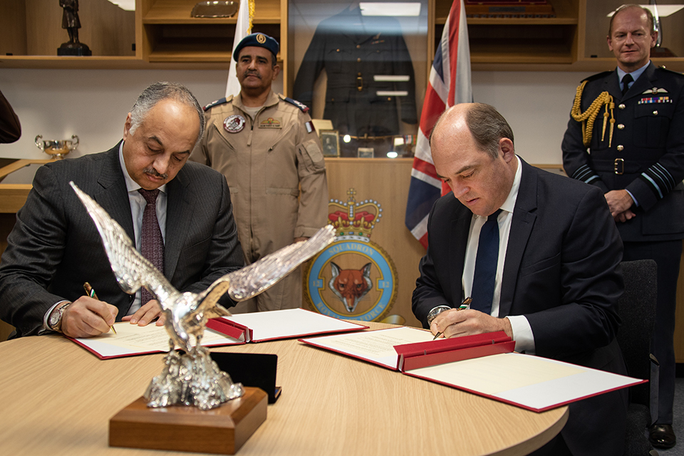 UK and Qatar expand defence partnership