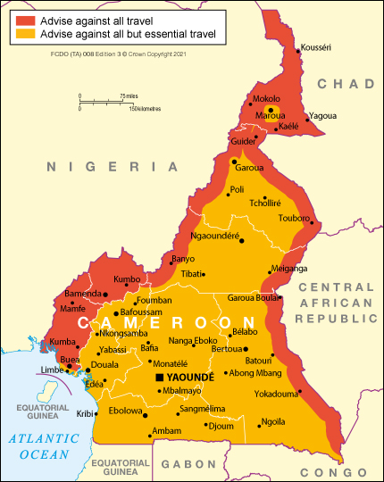 Safety And Security Cameroon Travel Advice Gov Uk