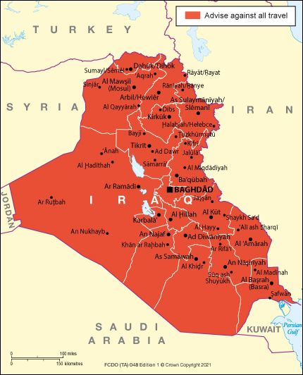 Iraq Travel Advice Gov Uk