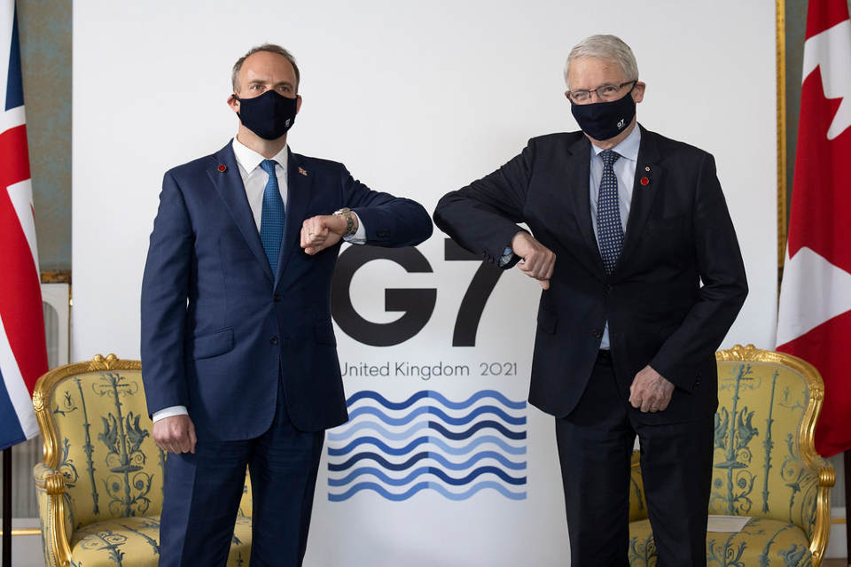 Foreign Secretary's meeting with Canadian Minister for Foreign Affairs Marc Garneau, 4 May 2021