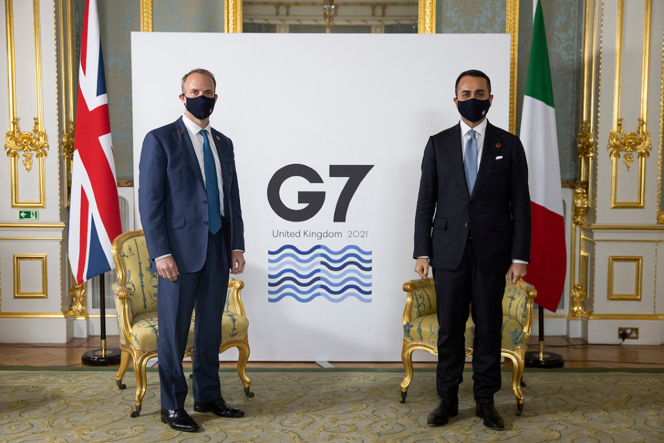 Foreign Secretary's meeting with Italian Foreign Minister Luigi Di Maio, 4 May 2021