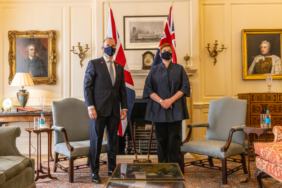 Foreign Secretary's meeting with Australian Minister for Foreign Affairs Marise Payne, 5 May 2021
