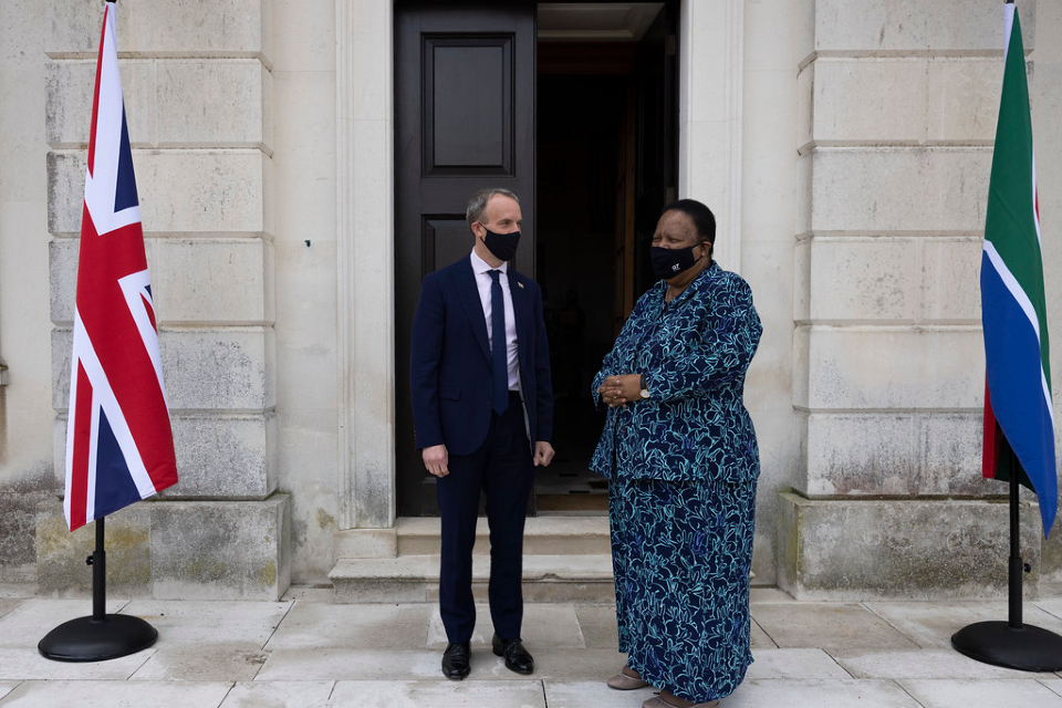 Foreign Secretary's meeting with South African Minister of International Relations and Cooperation Naledi Pandor, 6 May 2021