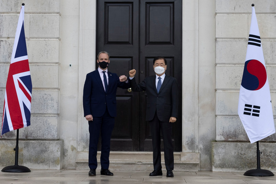 Foreign Secretary's meeting with Foreign Minister Chung Eui yong of the Republic of Korea, 6 May 2021