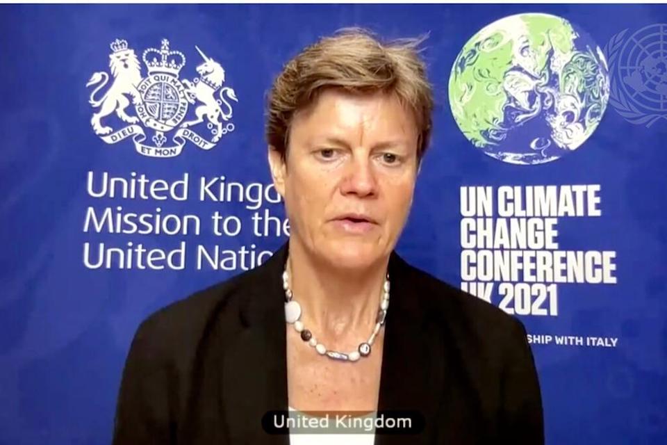 Ambassador Barbara Woodward (UN Photo)