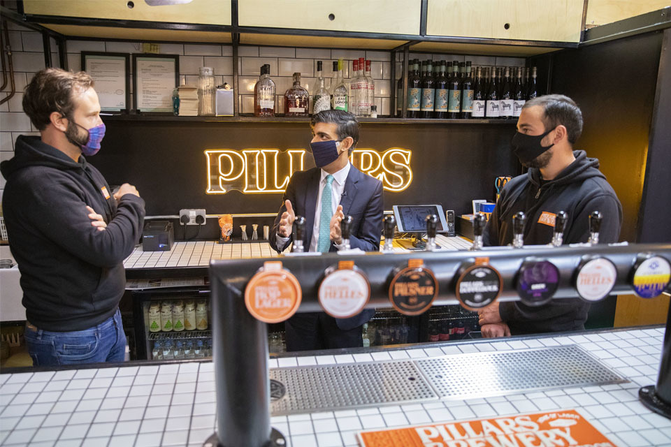 Chancellor sees Plan for Jobs in action at local brewery