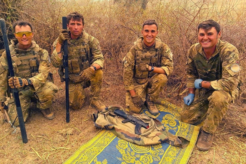 UK troops seize Daesh arms cache in Mali peacekeeping operation