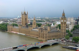 Houses of Parliament aerial image