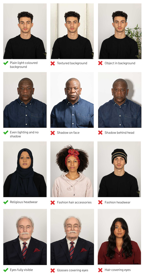 Get a passport photo: Digital photos 