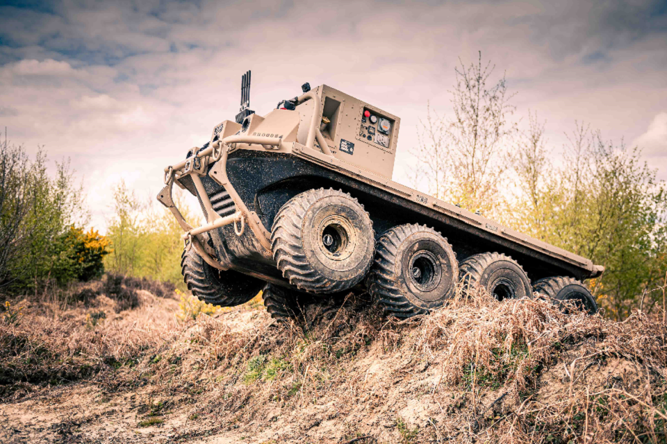 DE&S led expertise set to revolutionise development of UK military robotics