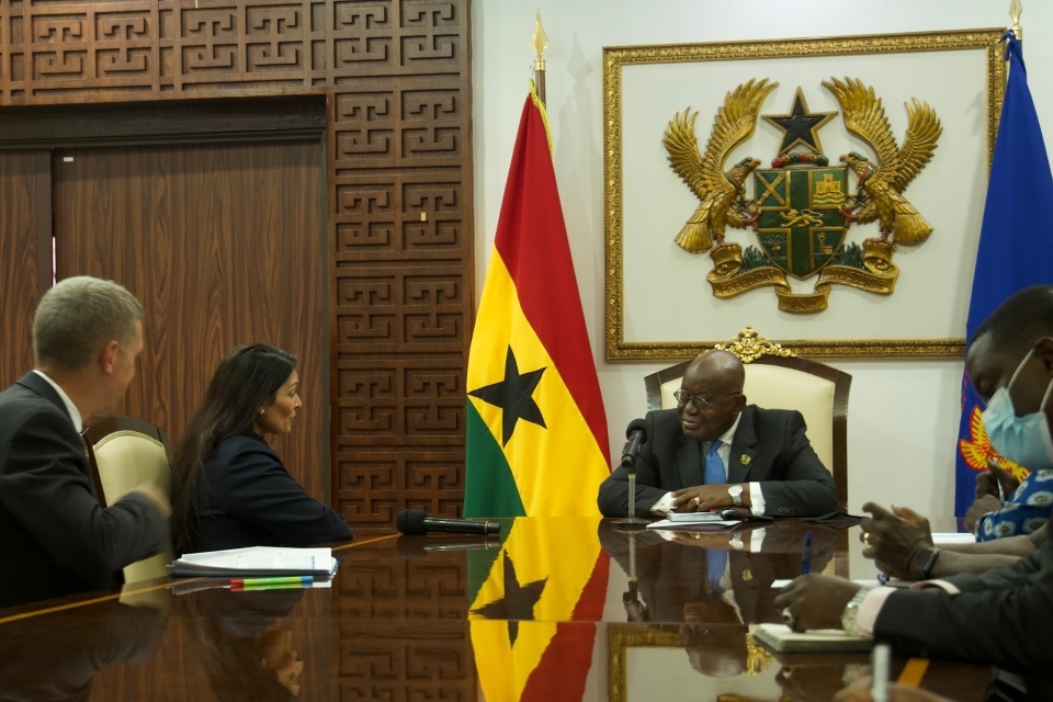 Home Secretary visits Ghana and the Netherlands